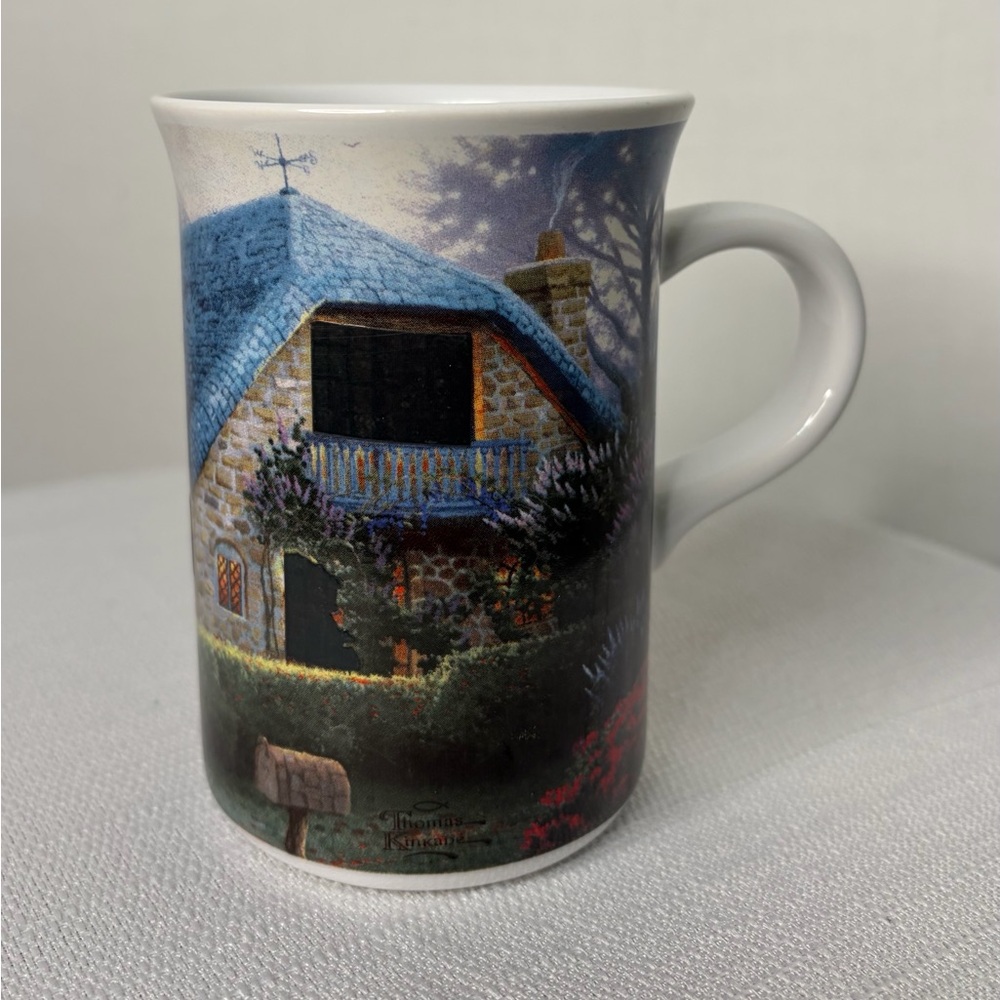 Thomas Kinkade “Lilac Cottage” Art Mug – Painter of Light(F79)✨